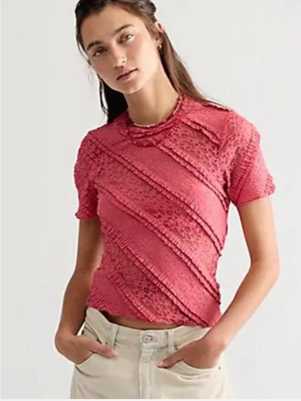 Free People Solita Lace Top
